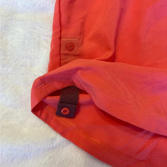 Adidas Pacer Snap Training Shorts Coral Pink - Picture 5 of 13